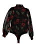 Ember 100% Polyester Black Long Sleeve Blouse Size M - photo 1