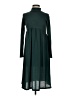 Roolee Solid Green Casual Dress Size XS - photo 1