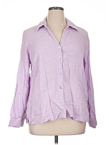 Soft Surroundings Long Sleeve Button-Down Shirt (view 1)