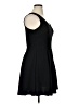 White Mark Solid Black Cocktail Dress Size XL - photo 4