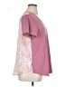 Cupio Pink Short Sleeve Top Size 1X - photo 4