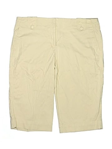 New York & Company Khaki Shorts (view 1)