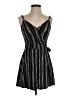 Candie's Stripes Black Casual Dress Size XS - photo 1