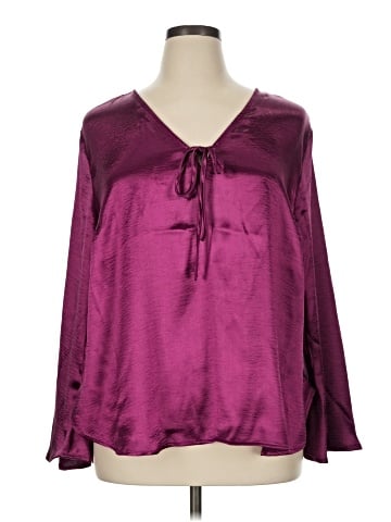 Ava & Viv Long Sleeve Blouse (view 1)