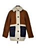 Boden 100% Polyester Brown Coat Size UK 10 / US 6 - photo 1