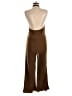 Musera Solid Brown Jumpsuit Size M - photo 2