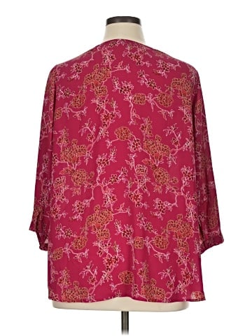 41Hawthorn 3/4 Sleeve Blouse (view 2)