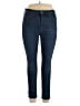 Jessica Simpson Solid Blue Jeans Size 14 - photo 1