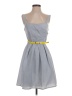 BCX Chevron-herringbone Gray Casual Dress Size 3 - photo 1