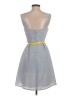 BCX Chevron-herringbone Gray Casual Dress Size 3 - photo 2