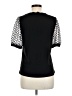 CeCe Black Short Sleeve Top Size M - photo 2