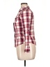 Mudd 100% Cotton Plaid Pink Long Sleeve Blouse Size XL - photo 5