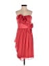 Jessica Simpson 100% Polyester Red Pink Cocktail Dress Size 2 - photo 1