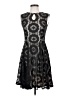 London Style 100% Polyester Black Cocktail Dress Size 4 - photo 1
