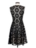 London Style 100% Polyester Black Cocktail Dress Size 4 - photo 2