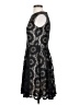 London Style 100% Polyester Black Cocktail Dress Size 4 - photo 5