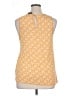 PREMISE 100% Polyester Yellow Tank Top Size XL - photo 2