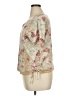 Basic Editions Floral Ivory Short Sleeve T-Shirt Size 1X - photo 5