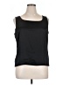 St. John Black Sleeveless Top Size XL - photo 1