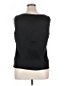 St. John Black Sleeveless Top Size XL - photo 2