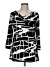 Evo Vorro Black 3/4 Sleeve Top Size M - photo 1