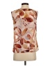 CAbi 100% Polyester Tan Sleeveless Blouse Size S - photo 2