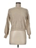Chelsea & Theodore Solid Tan Pullover Sweater Size M - photo 1