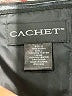 Cachet 100% Polyester Floral Black Cocktail Dress Size 12 - photo 7