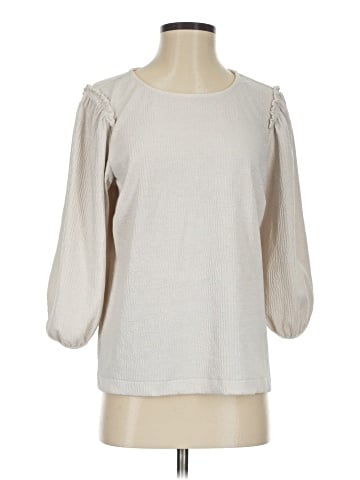 Ann Taylor 3/4 Sleeve T-Shirt (view 1)