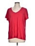 Universal Thread 100% Cotton Red Short Sleeve T-Shirt Size L - photo 1