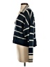 Poof! Stripes Blue Cashmere Pullover Sweater Size XS - photo 5