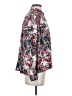 Rose + Olive 100% Polyester Floral Red Burgundy Long Sleeve Blouse Size S - photo 4