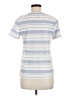 Forever 21 Stripes Silver Short Sleeve T-Shirt Size M - photo 2