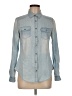 Noble U Blue Long Sleeve Button-Down Shirt Size M - photo 1