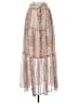 Unbranded 100% Polyester Animal Print Tan Casual Skirt Size S - photo 1