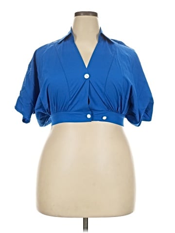 Unbranded Short Sleeve Blouse (view 1)