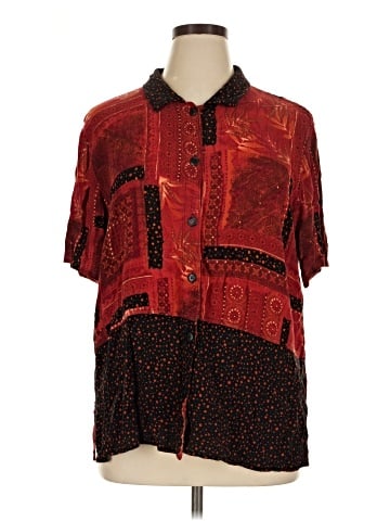 California Krush Short Sleeve Blouse (view 1)