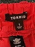 Torrid Solid Red Casual Pants Size 1X Plus (1) - photo 4