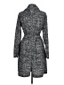 Yest 100% Polyester Gray Trenchcoat Size 8 - photo 2