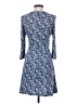 Alya Print Blue Casual Dress Size XS - photo 2