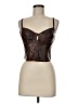 Say What? Brown Sleeveless Top Size M - photo 1