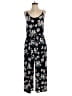 Aeropostale 100% Rayon Floral Black Jumpsuit Size S - photo 1