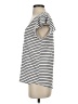 Staccato Stripes Silver Short Sleeve T-Shirt Size S - photo 5