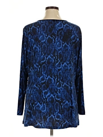 Susan Graver Long Sleeve Blouse (view 2)