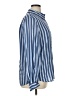 Carlisle Stripes Blue Long Sleeve Button-Down Shirt Size 14 - photo 4