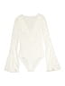 Charlotte Russe Ivory Bodysuit Size XS - photo 2
