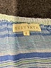RUBY YAYA 100% Cotton Stripes Blue Casual Dress Size M - photo 7