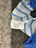 RUBY YAYA 100% Cotton Stripes Blue Casual Dress Size M - photo 8