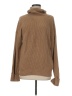 Joie Solid Brown Turtleneck Sweater Size M - photo 1