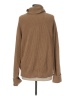 Joie Solid Brown Turtleneck Sweater Size M - photo 2